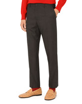 Check wool pants - | Dolce & Gabbana