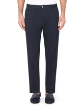 Stretch cotton pants - | Dolce & Gabbana