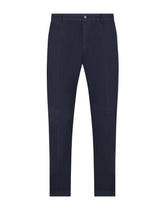 Stretch cotton pants - | Dolce & Gabbana
