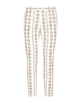 Coin print stretch drill pants - | Dolce & Gabbana
