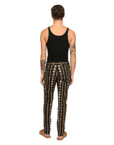 Coin print stretch drill pants - | Dolce & Gabbana