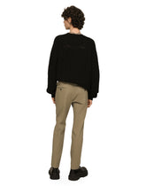 Stretch cotton and cashmere pants - | Dolce & Gabbana