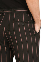 Pinstripe stretch wool pants - | Dolce & Gabbana