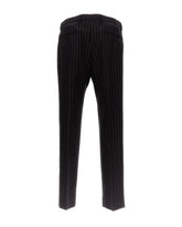 Pinstripe wool pants - | Dolce & Gabbana