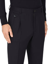 Cashmere gabardine pants - | Dolce & Gabbana