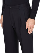 Cashmere gabardine pants - | Dolce & Gabbana