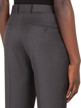 Wool pants with darts - | Dolce & Gabbana