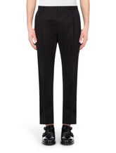 Stretch cotton pants - | Dolce & Gabbana