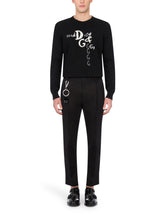 Stretch cotton pants - | Dolce & Gabbana