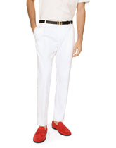 Stretch cotton pants - | Dolce & Gabbana