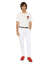 Stretch cotton pants - | Dolce & Gabbana