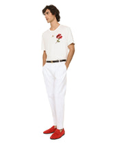 Stretch cotton pants - | Dolce & Gabbana