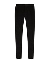 Stretch corduroy pants - | Dolce & Gabbana