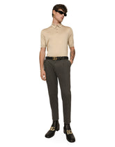 Stretch jersey pants - | Dolce & Gabbana