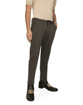 Stretch jersey pants - | Dolce & Gabbana