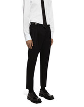 Tailored flannel trousers - | Dolce & Gabbana