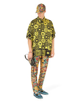 Floral lamé jacquard pants - | Dolce & Gabbana