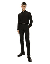 Wool tuxedo pants - | Dolce & Gabbana