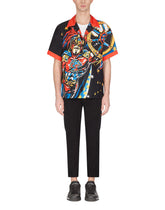 Stretch cotton cargo pants - | Dolce & Gabbana