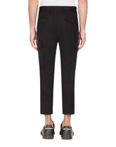 Stretch cotton cargo pants - | Dolce & Gabbana