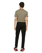 Stretch cotton cargo pants - | Dolce & Gabbana