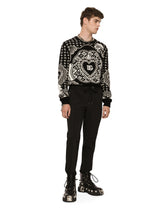 Stretch technical fabric jogging pants - | Dolce & Gabbana