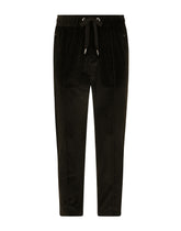 Stretch cotton jogging pants - | Dolce & Gabbana