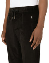 Stretch cotton jogging pants - | Dolce & Gabbana