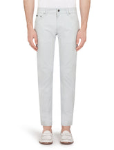 Stretch cotton pants - | Dolce & Gabbana