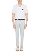 Stretch cotton pants - | Dolce & Gabbana