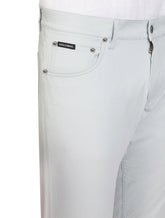 Stretch cotton pants - | Dolce & Gabbana