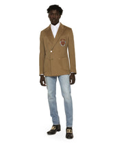 Regular fit washed stretch denim jeans with abrasions - | Dolce & Gabbana