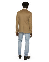 Regular fit washed stretch denim jeans with abrasions - | Dolce & Gabbana