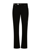 Regular-fit stretch jeans with print and DGVIB3 patch - | Dolce & Gabbana