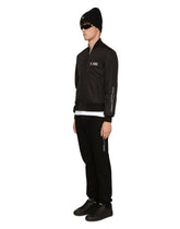 Regular-fit stretch jeans with print and DGVIB3 patch - | Dolce & Gabbana