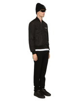 Regular-fit stretch jeans with print and DGVIB3 patch - | Dolce & Gabbana