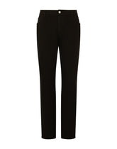 REGULAR GARMENT-DYED PANTS - | Dolce & Gabbana