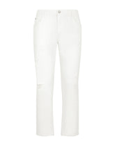 STRETCH DENIM LOOSE JEANS - | Dolce & Gabbana