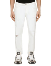 STRETCH DENIM LOOSE JEANS - | Dolce & Gabbana