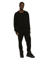 Jogging pants with flocked Dolce&Gabbana logo - | Dolce & Gabbana