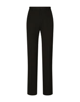 Flared wool pants - | Dolce & Gabbana