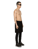 Cotton faille cargo shorts with DGVIB3 patch - | Dolce & Gabbana