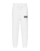 Jersey jogging pants with DGVIB3 print and logo - | Dolce & Gabbana