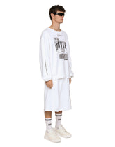 Jersey jogging shorts with DGVIB3 print and logo - | Dolce & Gabbana