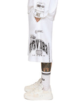 Jersey jogging shorts with DGVIB3 print and logo - | Dolce & Gabbana