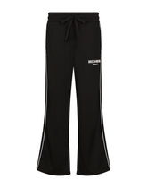 Triacetate jogging pants with DGVIB3 patch - | Dolce & Gabbana