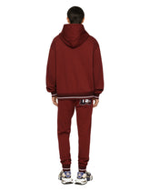Cotton jogging pants with DG patch - | Dolce & Gabbana