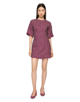 Short tweed fit-and-flare dress - | Dolce & Gabbana