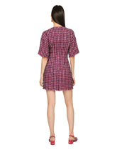 Short tweed fit-and-flare dress - | Dolce & Gabbana