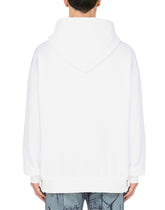 Jersey sweatshirt with DG patch - | Dolce & Gabbana